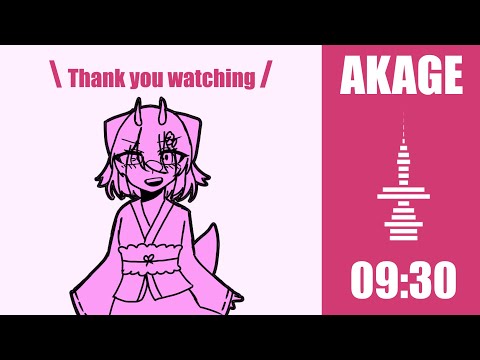 【手書きPV】AKAGE meme【イラストPV】