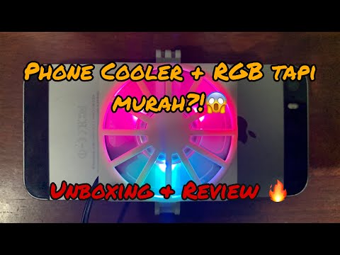 Phone Cooler with RGB-Unboxing+Review(Malaysia)