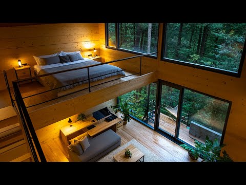 3 Hours Deep Sleep Music in the Warm Bedroom - Rain Sounds to Stress Relief and Calm Your Mind