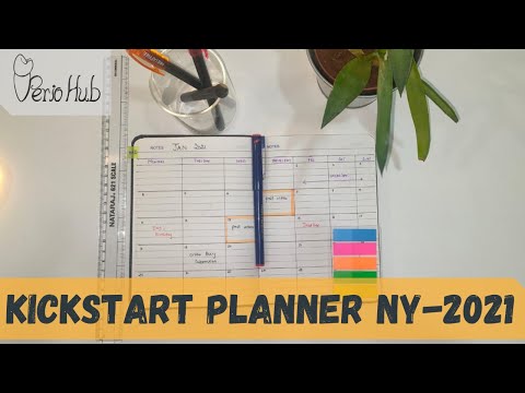 New Year Planner ‖ Bullet Journal 2021  ‖ Quick Planner ‖ Perio Hub
