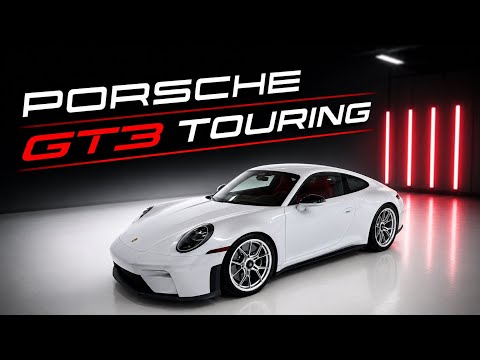 The 992.2 Porsche 911 GT3 Touring | Ice Grey - Black & Guards Red Exclusive Manufaktur interior