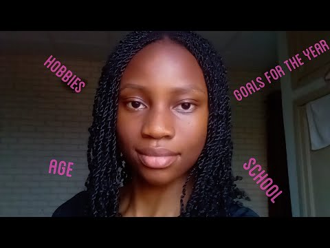 GET TO KNOW ME : MY GOALS FOR 2025