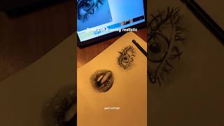 Day 2 of drawing realistic #art #sketch #drawing #eyestutorial #shorts #trend #realisticdrawing
