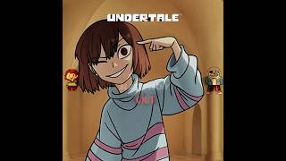 I can’t fix you || lyrics version #undertale #sans #chara #frisk #edit #fyp #clarakraft