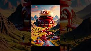 "Real or Fake? Giant Burger Takes Over| CGI VFX"