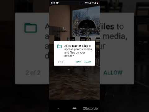 Mastertiles app working.