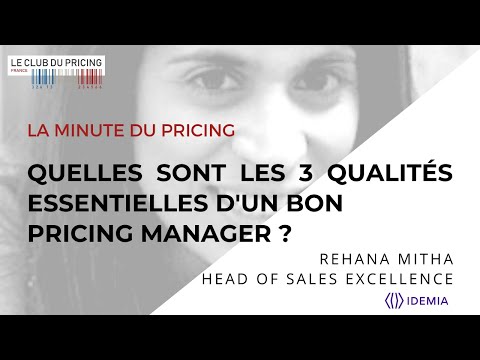 The 3 Key Skills of a Great Pricing Manager | Pricing Minute