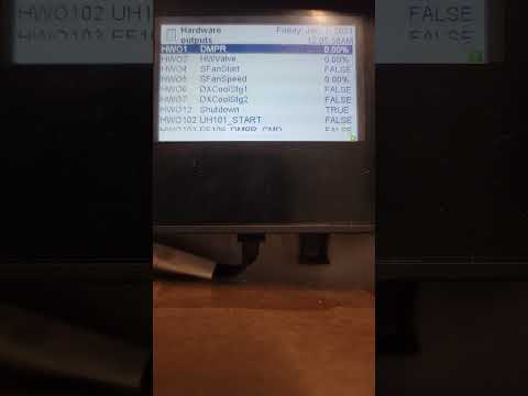 Distech Handheld controller access