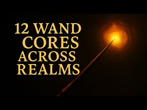 12Wand Cores Across realms #wandlore #harrypotter #fantasy #phoenixfeather #dungeonsanddragons #lotr