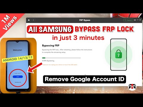 ✅ Samsung Frp Bypass easy tool Method || Samsung Frp Bypass Android 14_13 || DroidKitTool 2025
