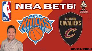 New York Knicks vs Cleveland Cavaliers NBA Picks and Predictions Today | Nolan's Best NBA Bets