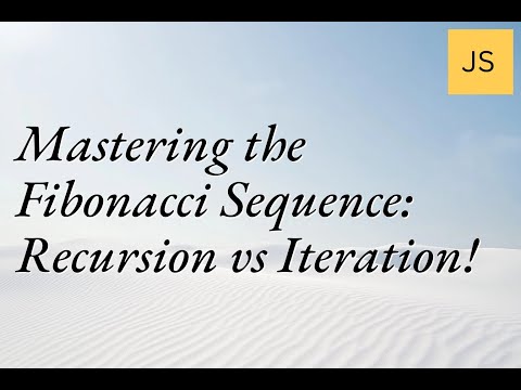 Mastering the Fibonacci Sequence: Recursion vs Iteration! #Fibonacci #Coding #Programming