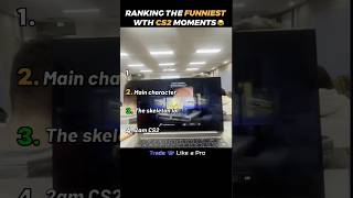 Top 5 best funny CS2 moments 😂 #cs2 #cs2clips #shorts