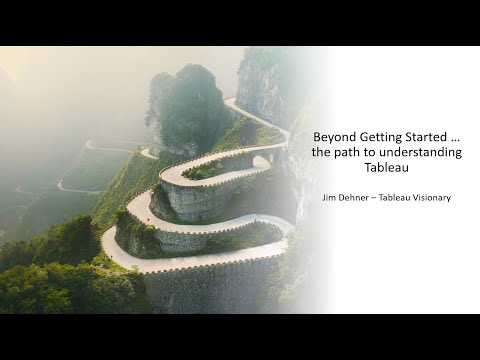 Beyond Getting Started -  Segment 1 - Tableau is not a Spreadsheet