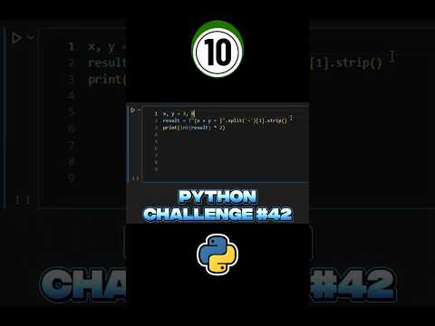 Can You Solve This Python F-String Puzzle? 🐍 #PythonChallenge