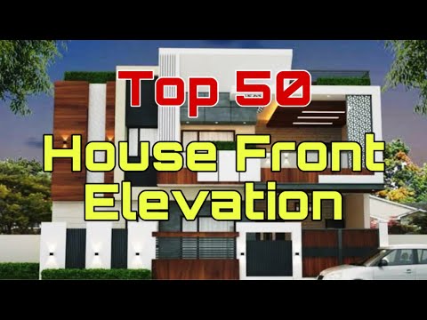 Top 50 latest front elevation design | House Elevation design | #houseelevations #housedesign