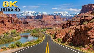 Moab’s Most Jaw-Dropping Scenic Drive Utah Scenic Byway 128 in 8K