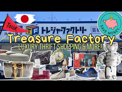 LIVING IN JAPAN 017 | Treasure Factory | Japan Luxury Thrift Shopping
