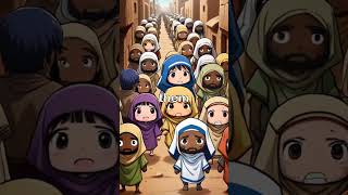 The Ten Plagues of Egypt: When God Spoke Through Power #faithstories #catholiclive #anime #shorts