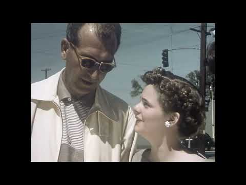 1950s car culture (Part I) - A.I.-Restored  – [ 4K60FPS | Audio Enhanced ]