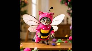 Cute Si  Jo Bani Butterfly #cat #urbanvibes #funny
