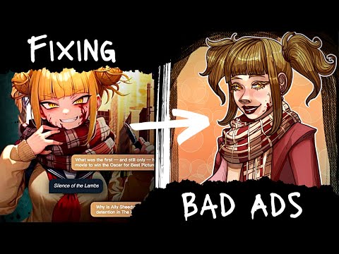 THE GREAT AD RESCUE | Redesigning Weird Ad Characters