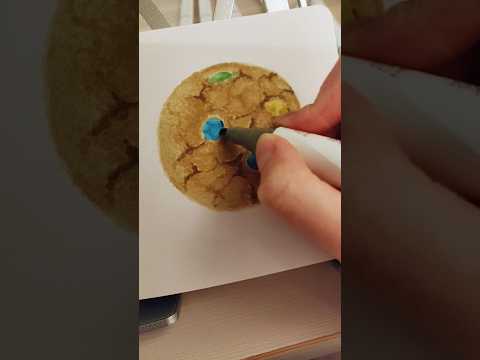 Cookie 🍪 #foodart #cookies #art #fyp #colors #sketch #drawing