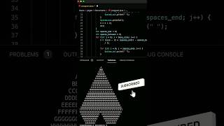 Love coding ❤️❤️ Print Alphabet Inverted Heart Pattern in Java #shorts #coding #programming