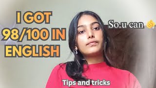 How I Scored 98 Marks in English 📚 (Proven Tips) | Mansi joshi|#boards  #english #boards2026 #board 