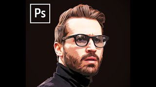 Vector Art Effect Photoshop | Vector Illustration Effect | Vector Portrait Effect