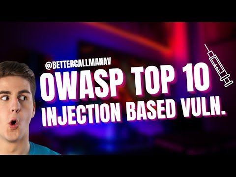 OWASP Top 10 -  Injection Based Vulnerabilities  | Day 27 of 100 Days of Hacking with Notes