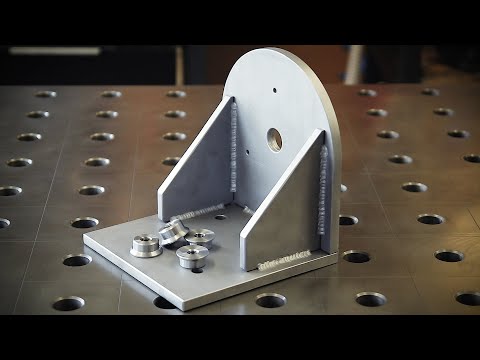 Heavy Duty Welding Table Attachment for a Big Vise