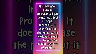 Why processing uprocessed pain is necessary #facts #truth #recoveryjourney #uncoverthetruth