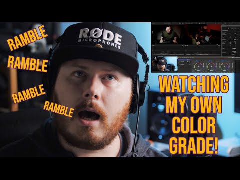 I watch my Color Grading Recording: Color Finale 2