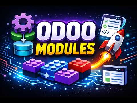 Odoo Modules Explained 🚀 Build ERP Features Like a Pro