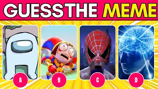 Guess Meme Voice | MrBeast, That One Guy, Wednesday Dance, Skibidi Toilet, Skibibidi Dom Dom,
