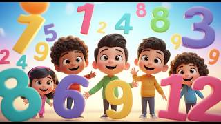 Learn Numbers 30–40 in a Fun Way 🐢✨ #LearnNumbers #CountingForKids