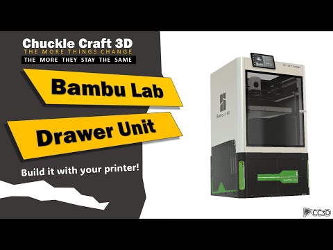 Bambu Lab X1C - P1S - P1P UPGRADE - Drawer Presentation