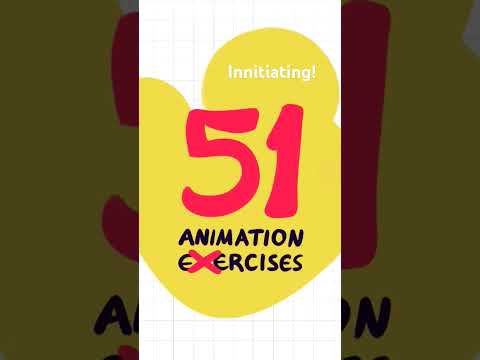 Starting a 51 Animation Exercises challenge! Have you done it? #Animationchallenge #2Danimation