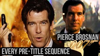 Every 007 Pre-title Sequence | Pierce Brosnan (4K UHD)