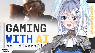 [Live] Chill, lofi, Game with AI Vtuber free talk! Let's play Helldivers! Part #2