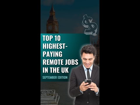 Looking for a High-Paying Remote Job in the UK this September?