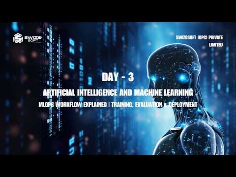 Day 3 | MLOps Workflow Explained | Training, Evaluation & Deployment | AI&ML Internship