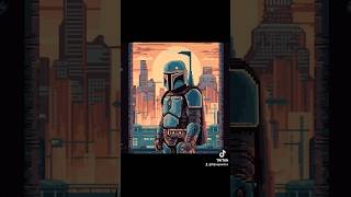 TV Shows Reimagined as Retro Game Art #art #bettercallsaul #breakingbad #mandalorian #thelastofus