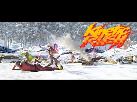 Kinetic Rush 3D Art Challenge - My Submission AVENGERS