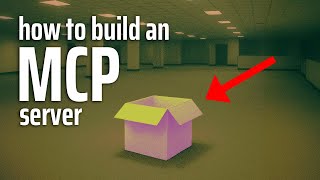 How to build an MCP server [for beginners]