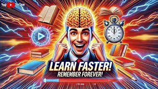How to Learn Anything Faster and Remember Forever 🧠 | Smart Study Techniques!