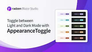Add a Light/Dark Mode Toggle in Radzen Blazor Studio