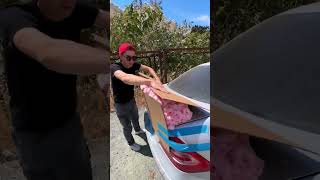 DIY Spoiler With FOAM?! 💀 When Budget Mods Go Too Far! 🚗🤣 #FastAndFoamious
