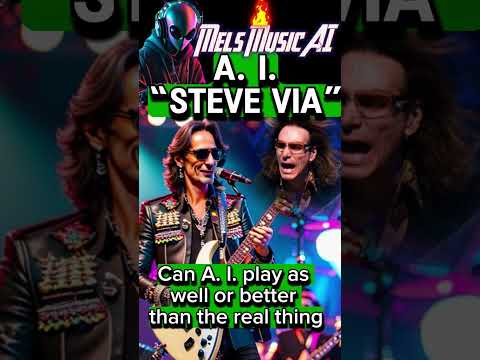 Steve Via - A. I. - Can AI play as well as the real thing?￼ #stevevia #aimusic #udioai #udio